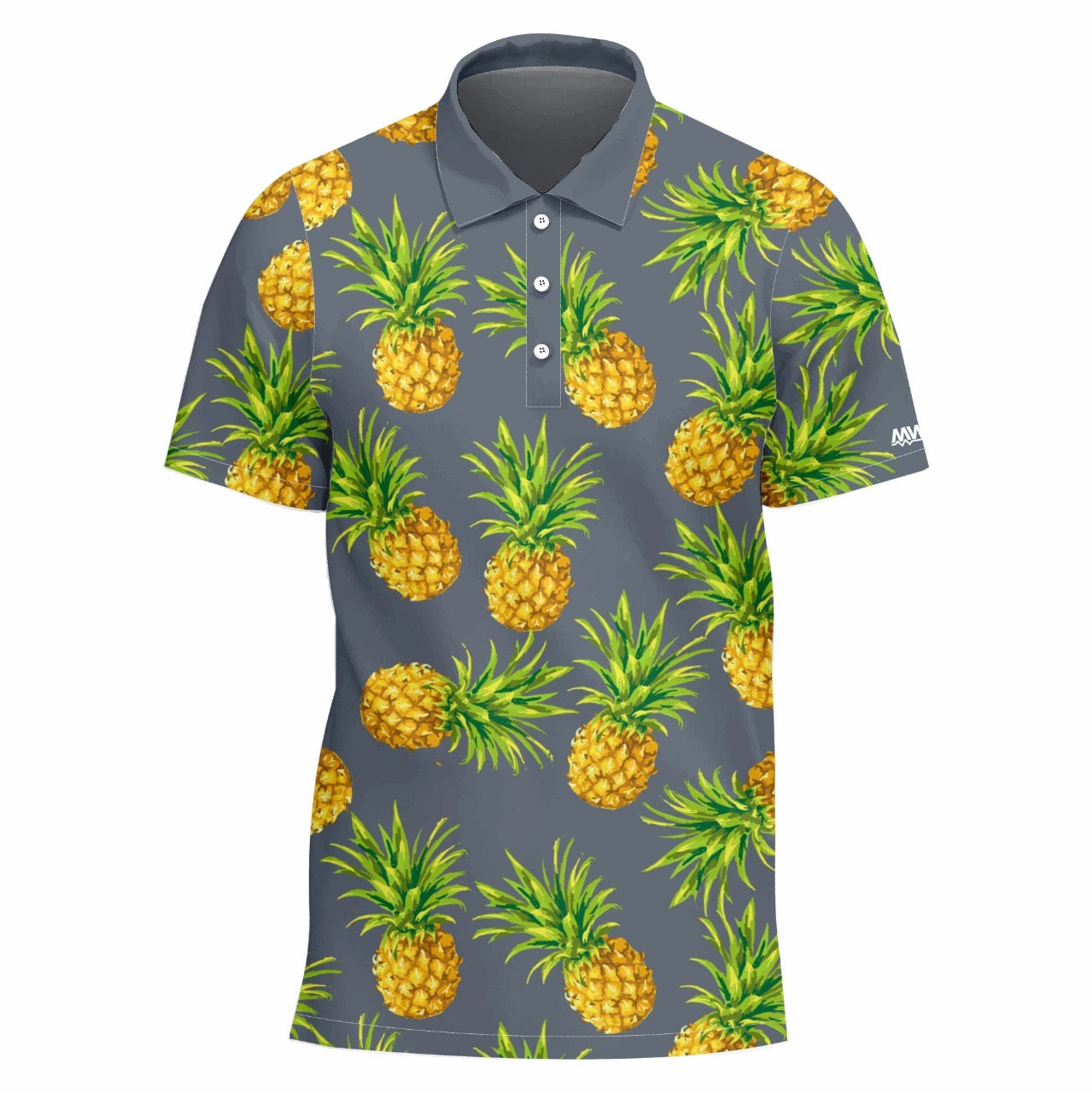 Pineapples Golf Shirt (3110)