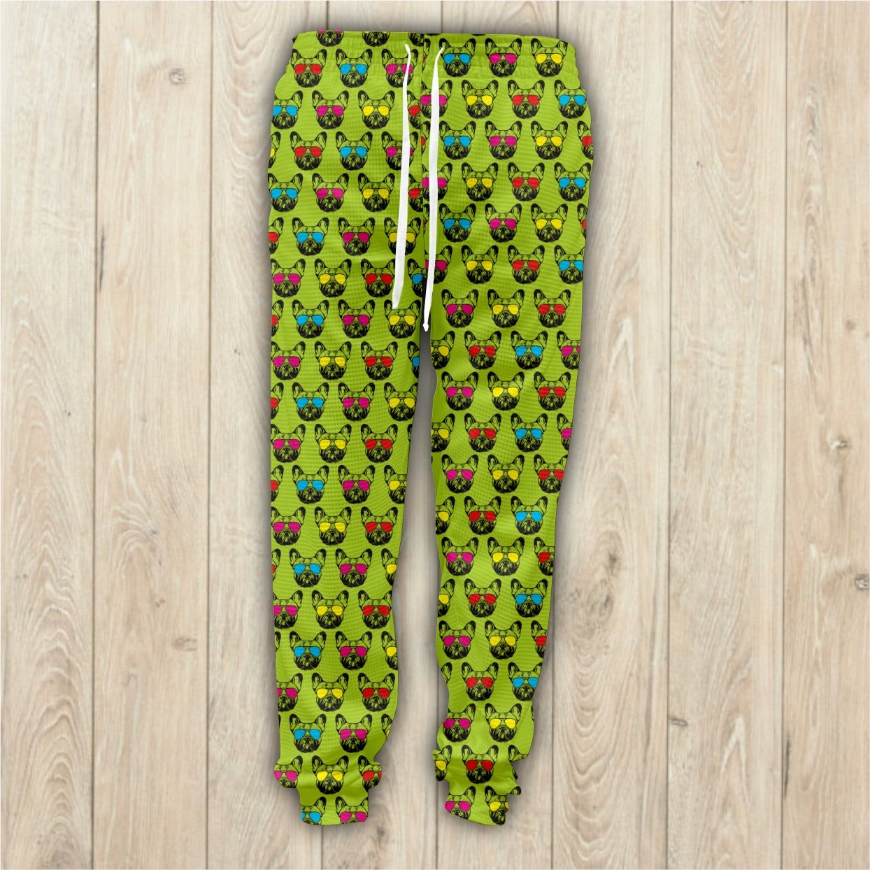 Pug life Unisex Waffle Sweatpants