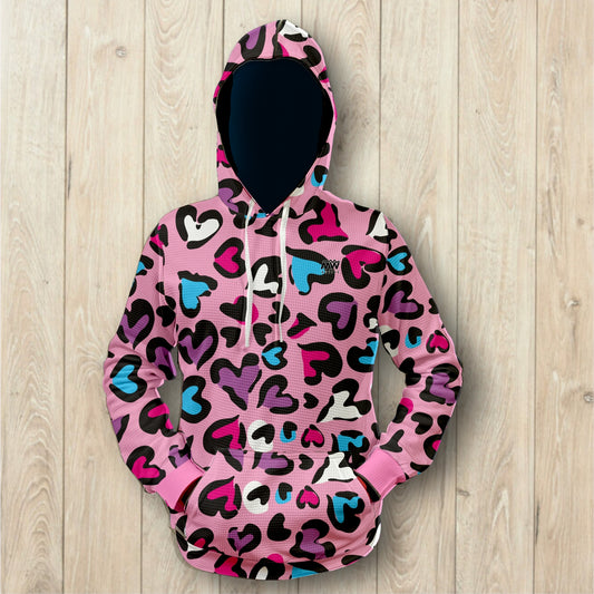 Love Leopard - Unisex Cosy Hoodie (3228)