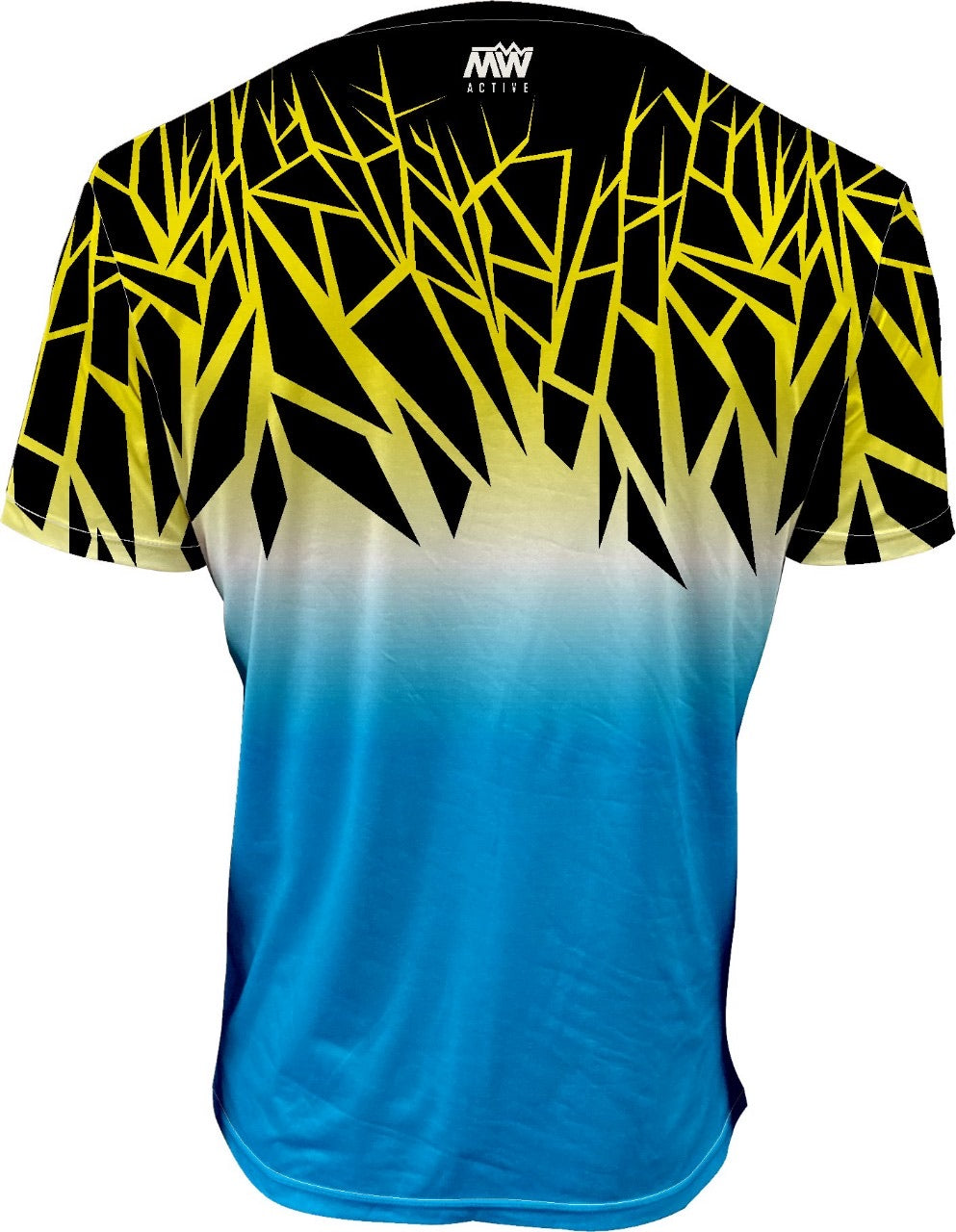 MW Active - Padel, Tennis, Run Dry Active T-Shirt - Neon Shards