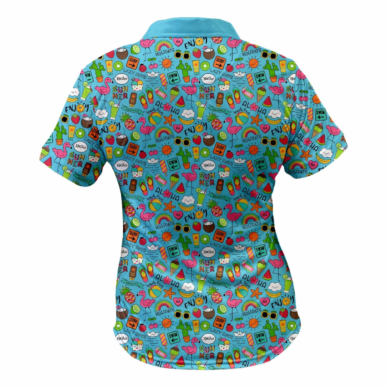 Happy Holidays Ladies Golf Shirts