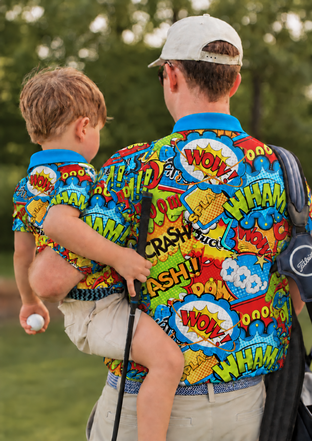 Kids' Golf Shirt – Boom Bang Wham