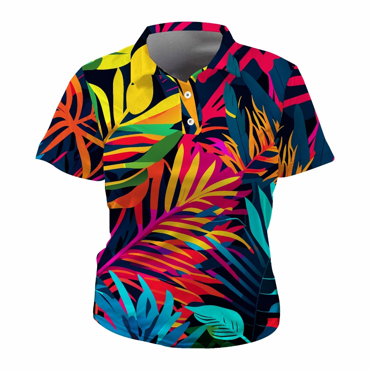 Bright Jungle  Ladies Golf Shirts (3758)
