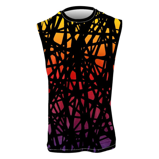 MW Active - Training, Dry Active Vest - Neon Web (2889)