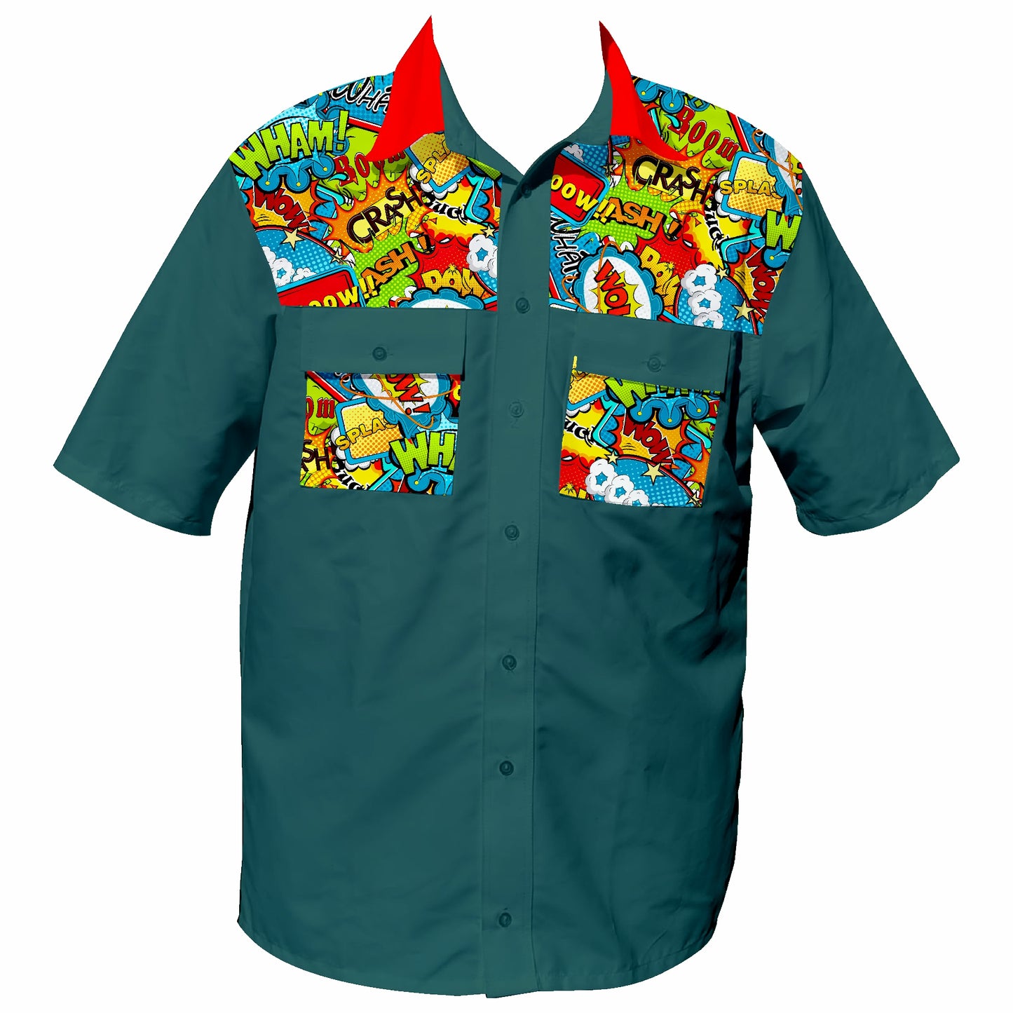Boom Bang - Safari Button Up Shirt (3688)