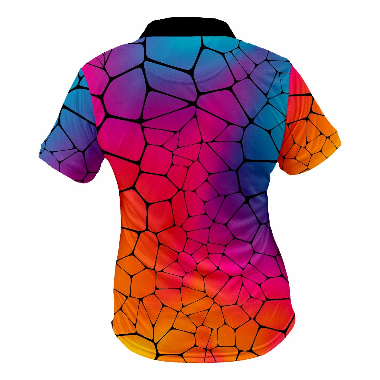 Stained Glass Ladies Golf Shirts