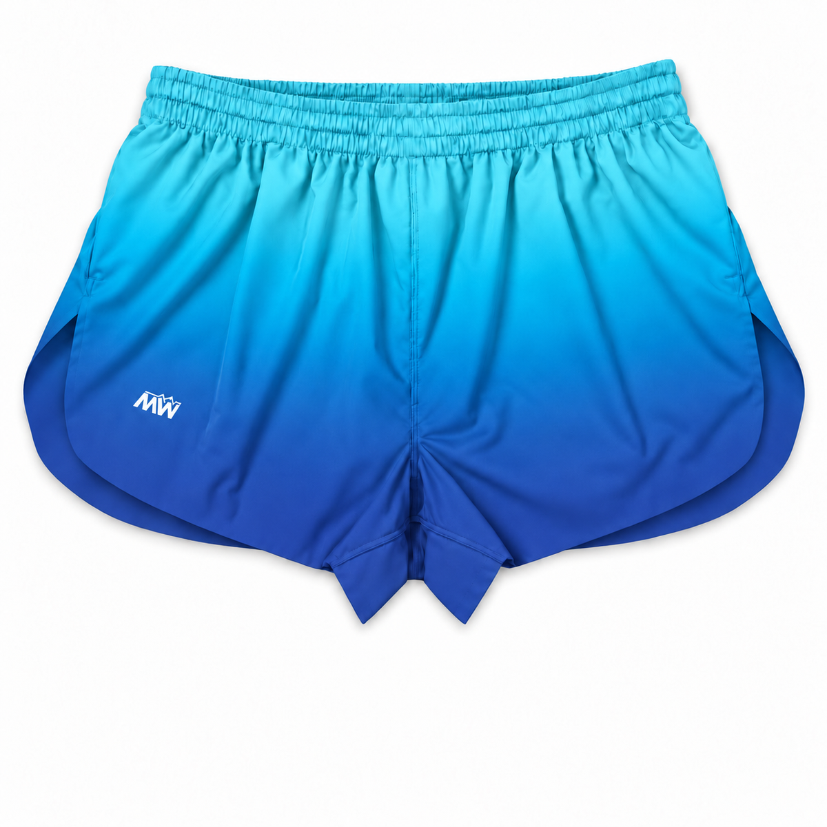 Ladies Phantom Laser-Cut Running Shorts – Chroma Collection – Blue Pulse