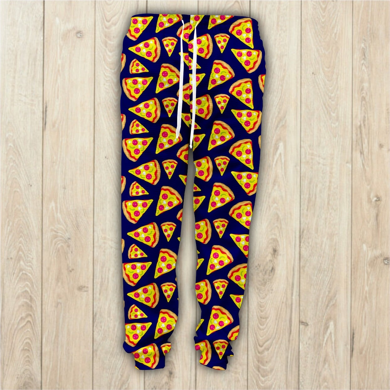 Pizza Unisex Waffle Sweatpants