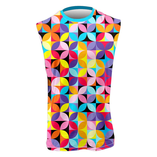 MW Active - Training, Dry Active Vest - Geo petals (3053)