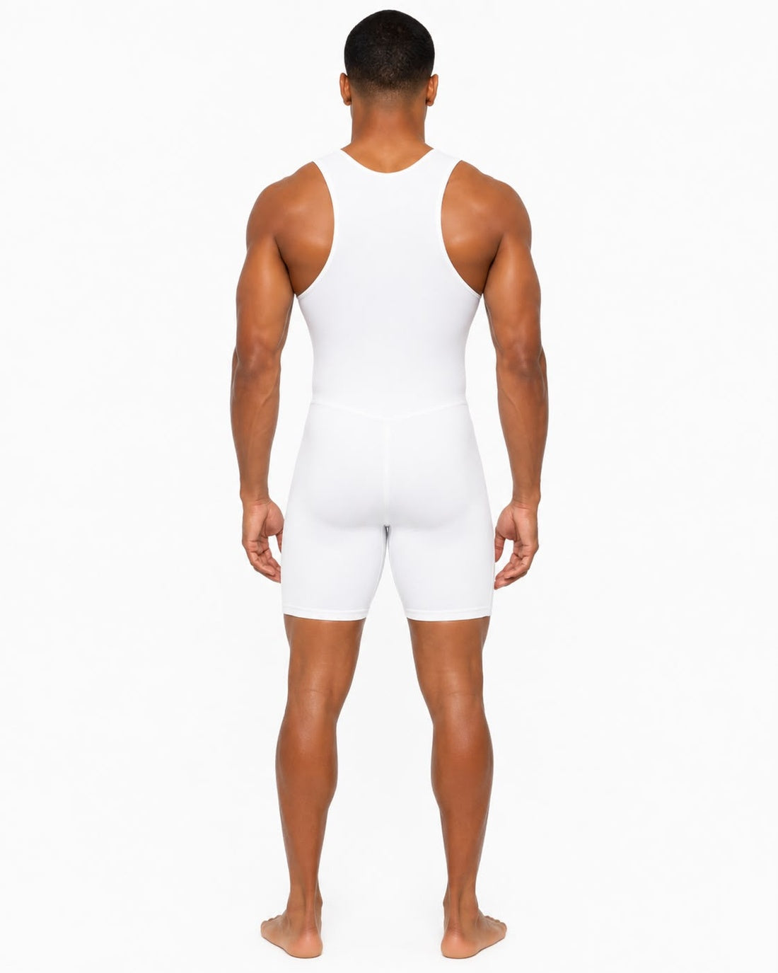 Men's Rowing Unisuit - South African Flag White Panel