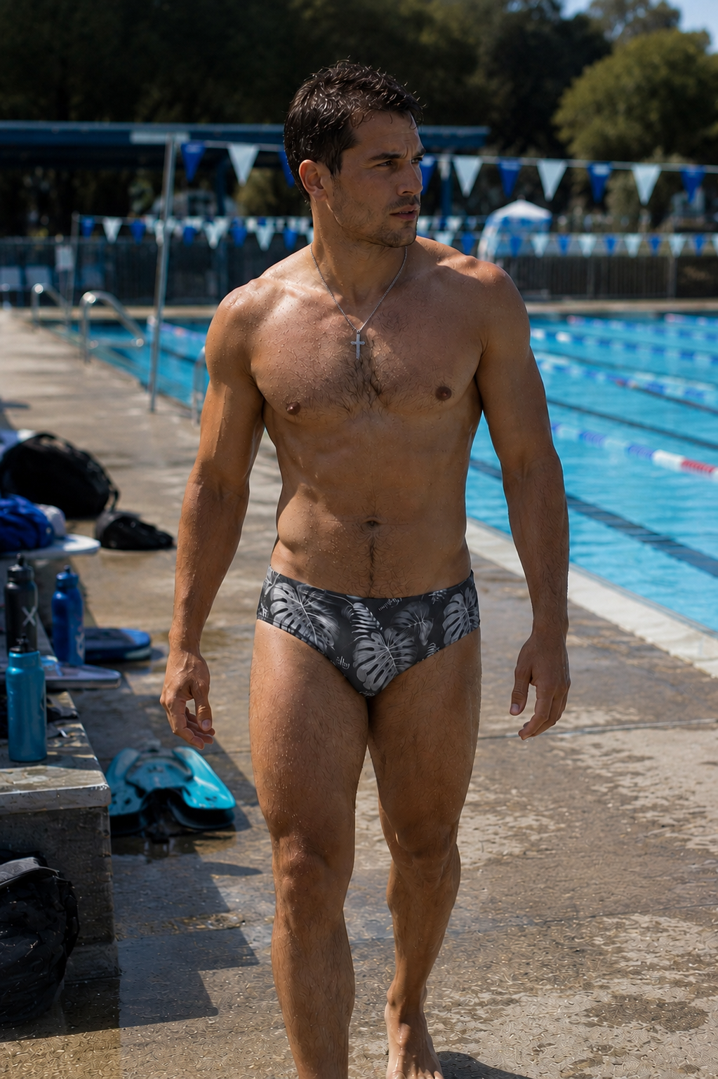 Men's Brief Swimsuit - Alpha & Omega Worthy