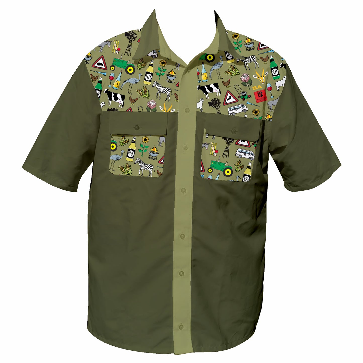 Dusk - Icon 44 Klub - Safari Button Up Shirt (3811)