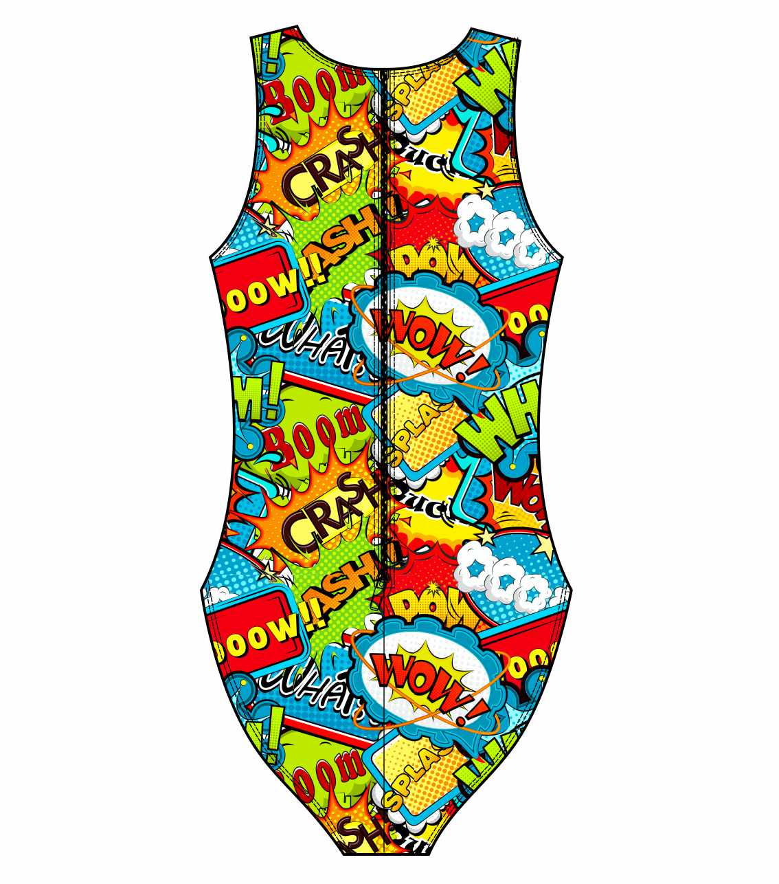 Female water polo swimsuit - BOOM BANG WHAM (3688)