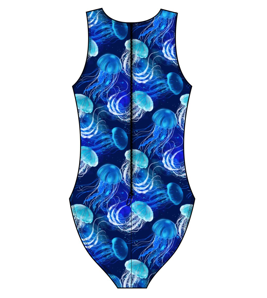 Female water polo swimsuit - 3687 JELLYFISH