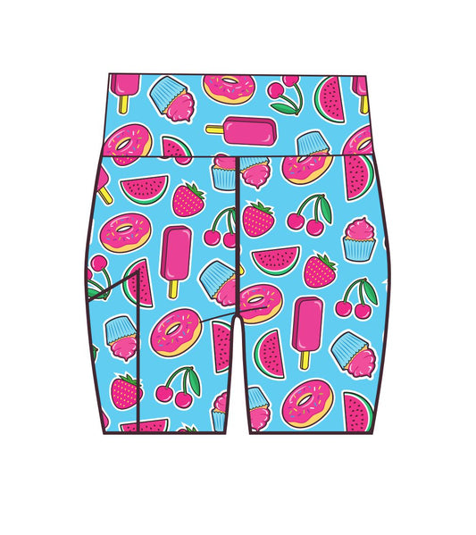 Strawberry Shortcake Female Active Short Length Tights (3761)