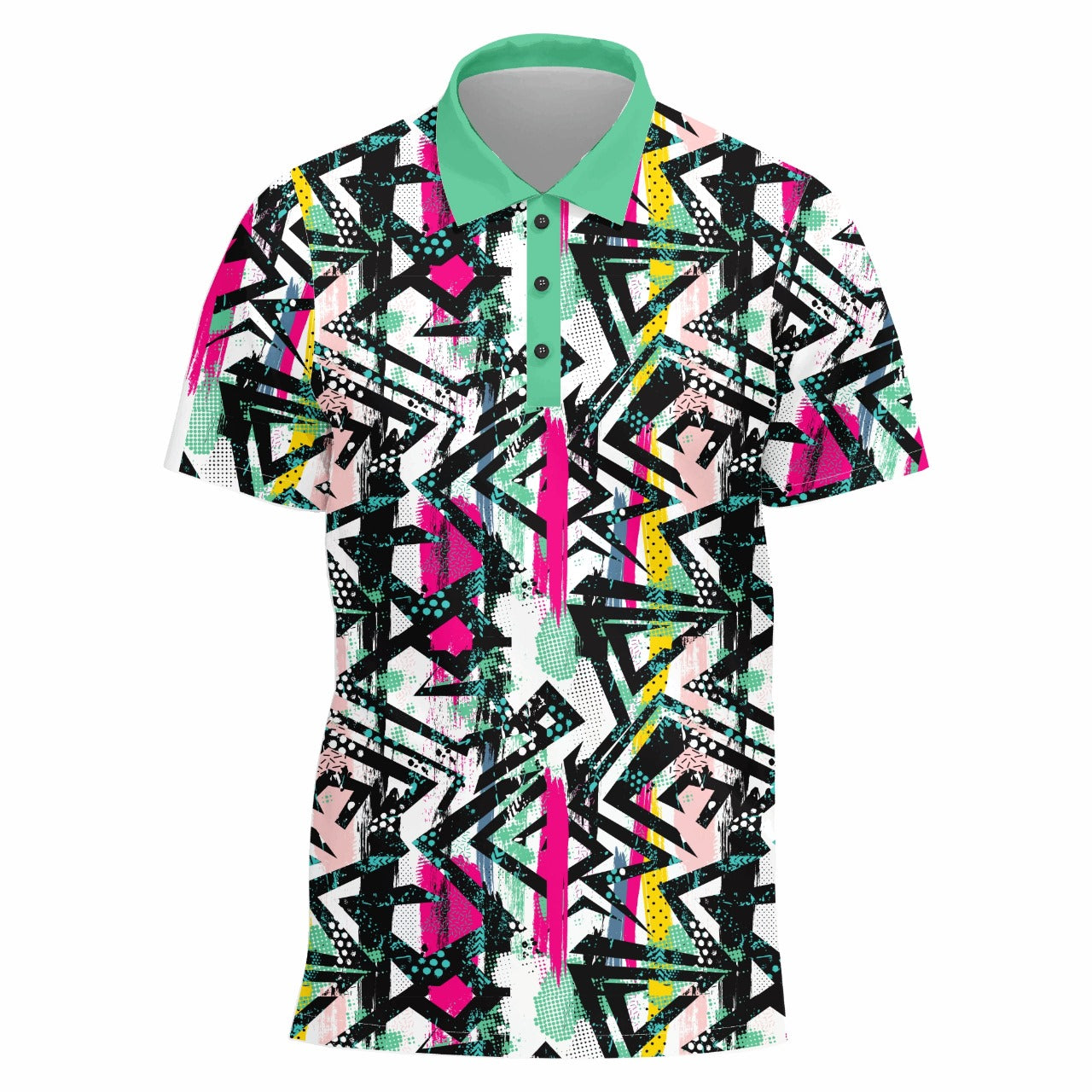 Ethnic Flash Golf Shirt
