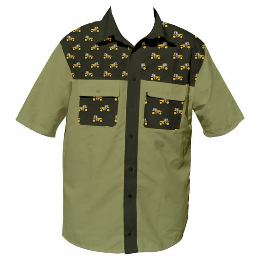 Tractor 44 Klub  - Safari Button Up Shirt