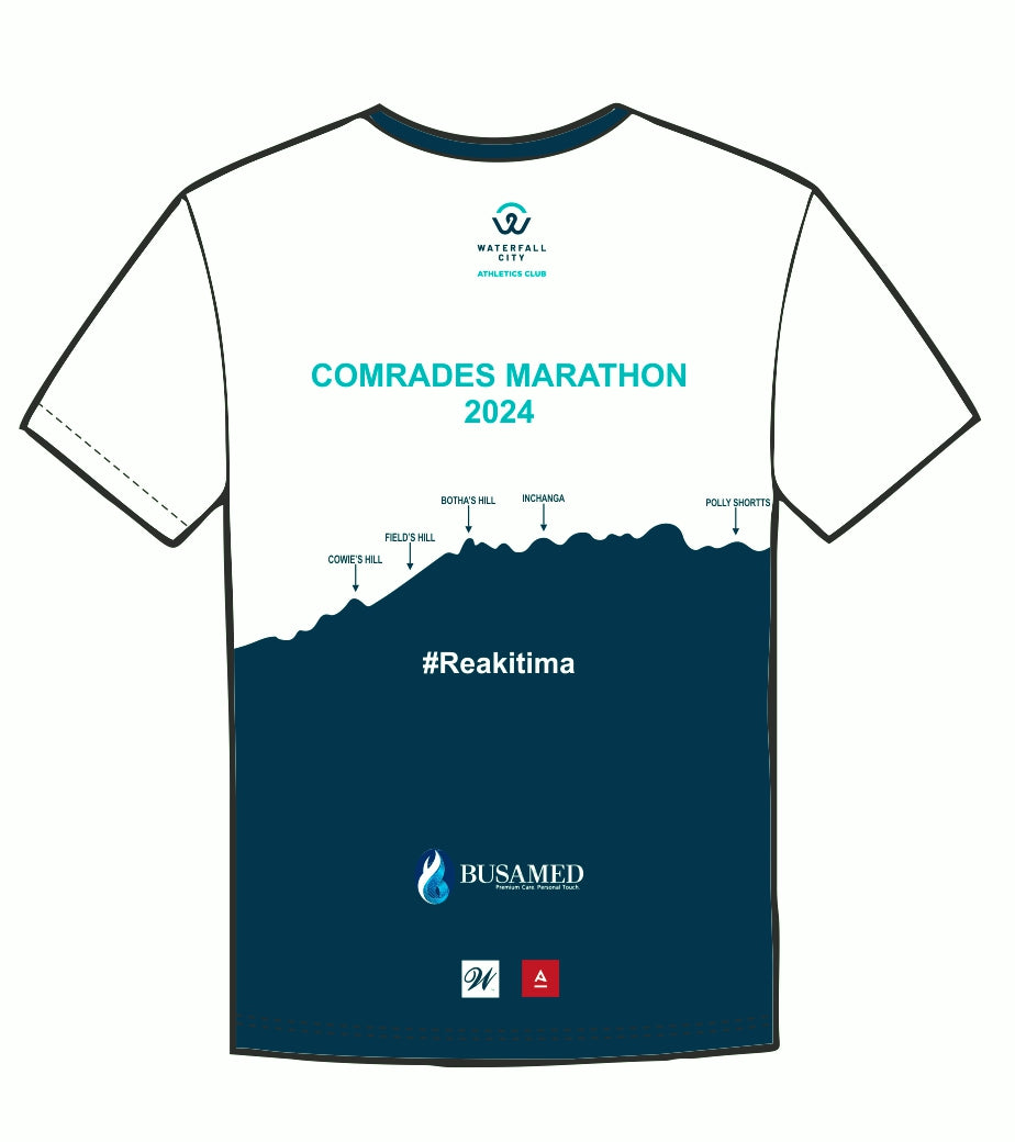 Waterfall City Athletics Club - Comrades - T-Shirt White