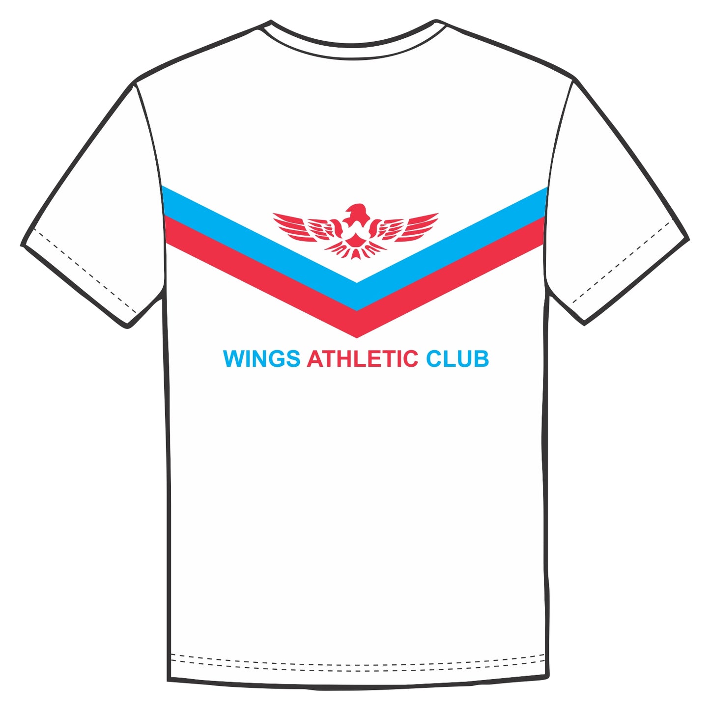 Wings Athletics Club Run T-Shirt