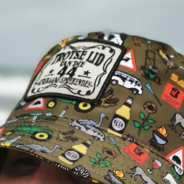 44 Klub SA Ikoniese Bucket Hat