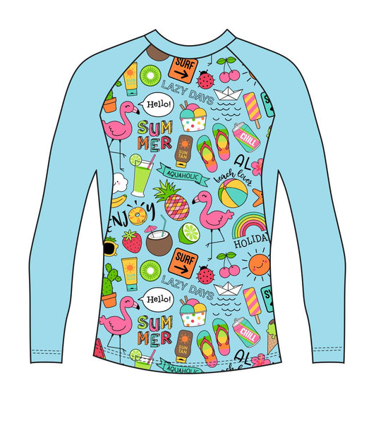 Aloha Holidays RashVest (3757)