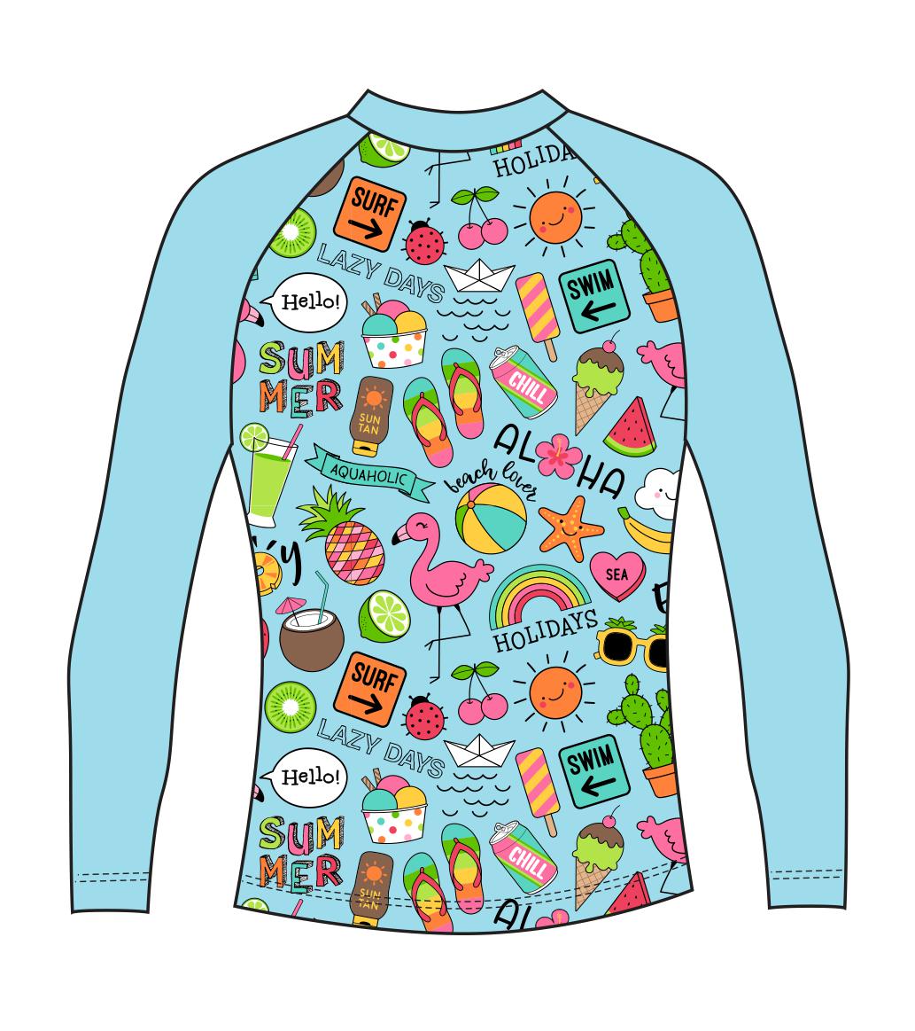 Aloha Holidays RashVest (3757)
