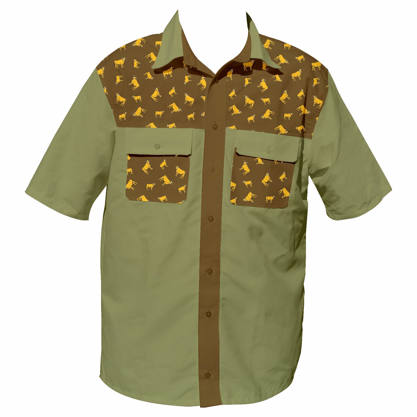 Bull 44 Klub - Safari Button Up Shirt