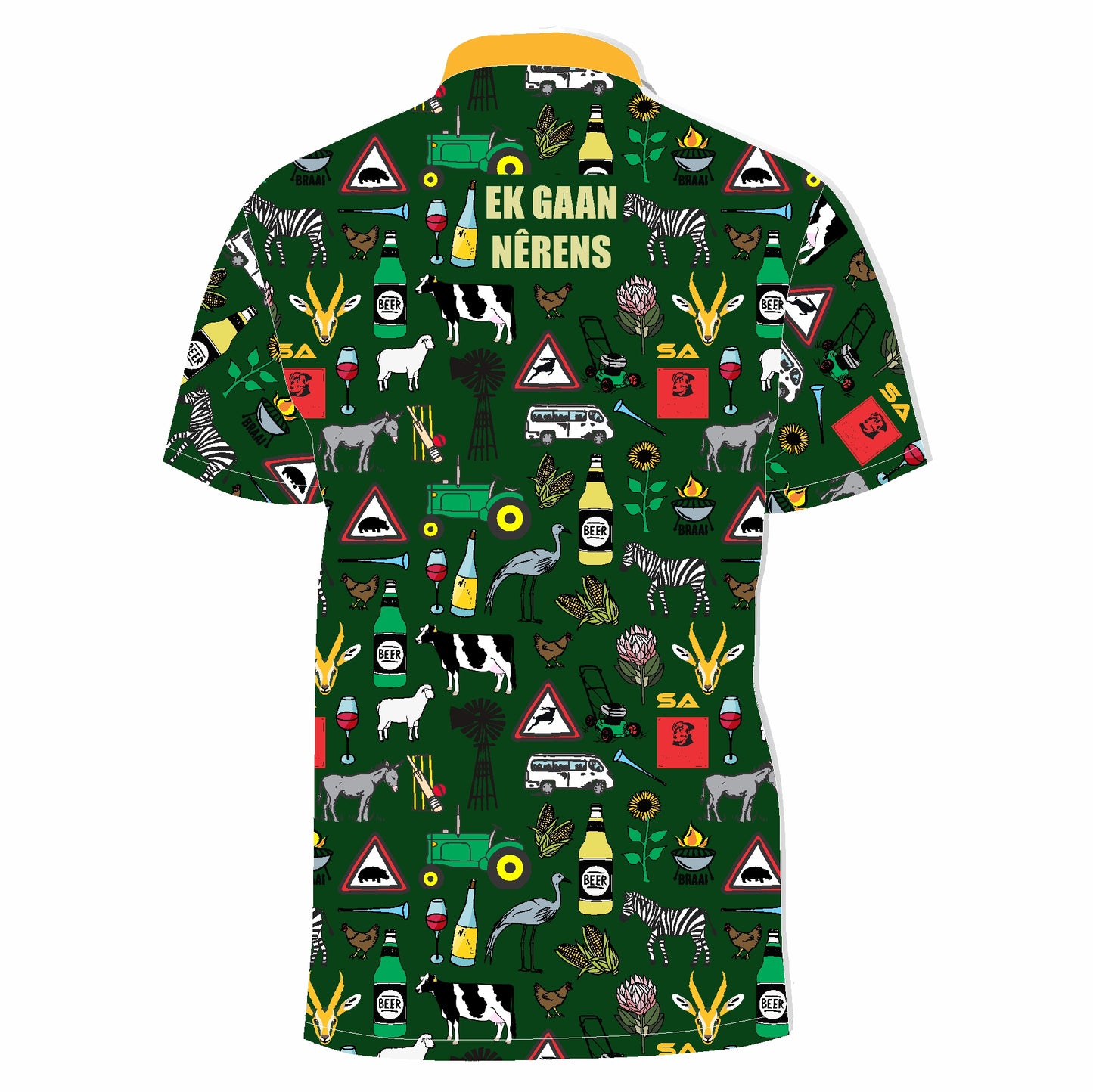 44 Klub- Ek Gaan Nêrens- Suid Afrika - Groen en Goud