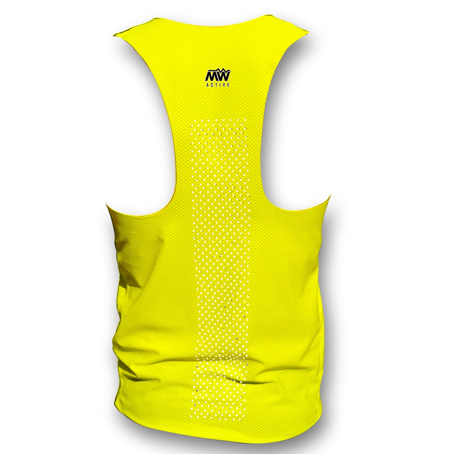 Blue Reflections - Men's Seamless Performance Running Vest