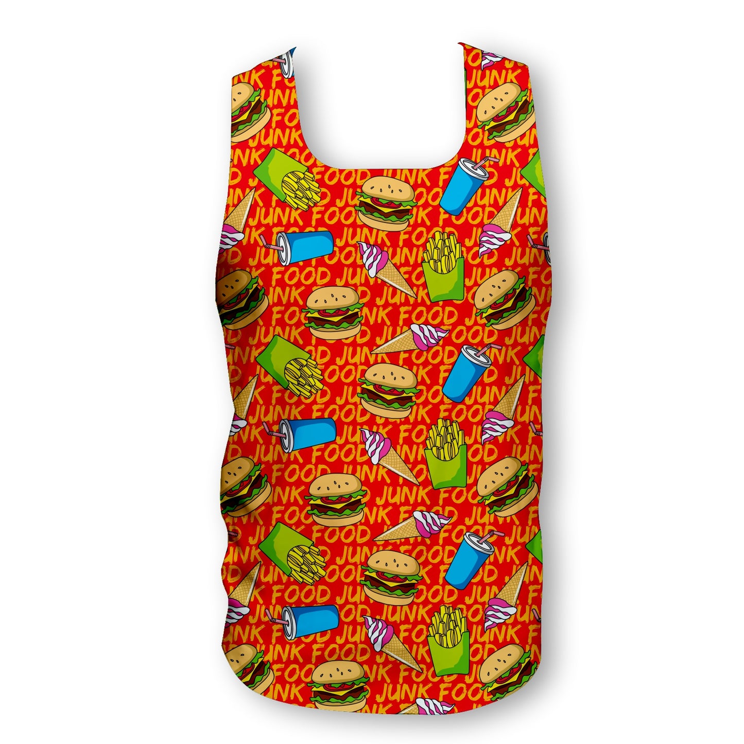 Fast Food - Men's Seamless Performance Running Vest