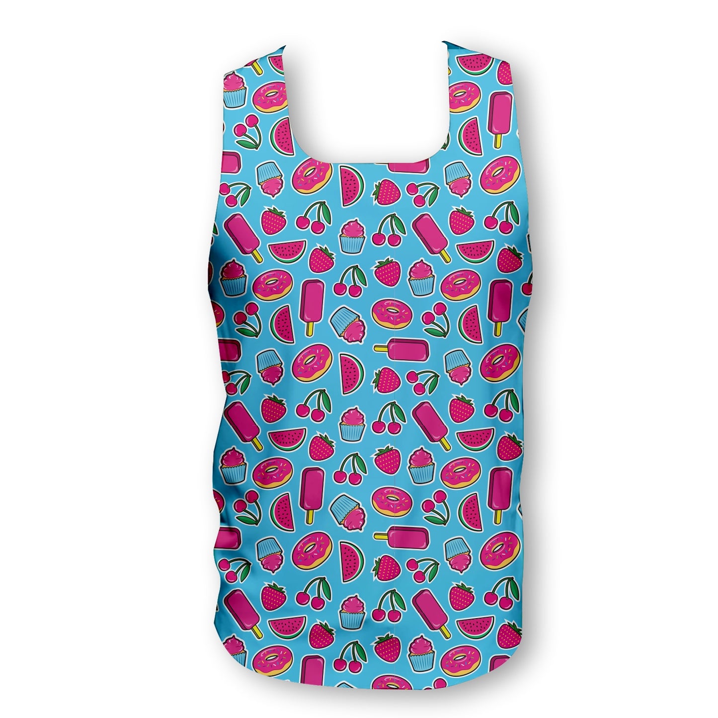 Strawberry Short Cake - Men's Seamless Performance Running Vest