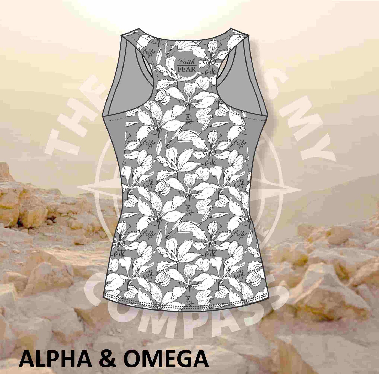 Alpha & Omega Faith over Fear Run Vest