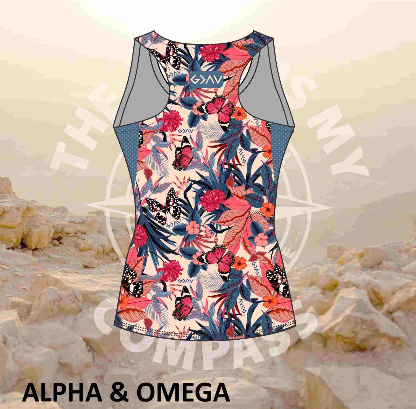 Alpha & Omega God is Great Run Vest