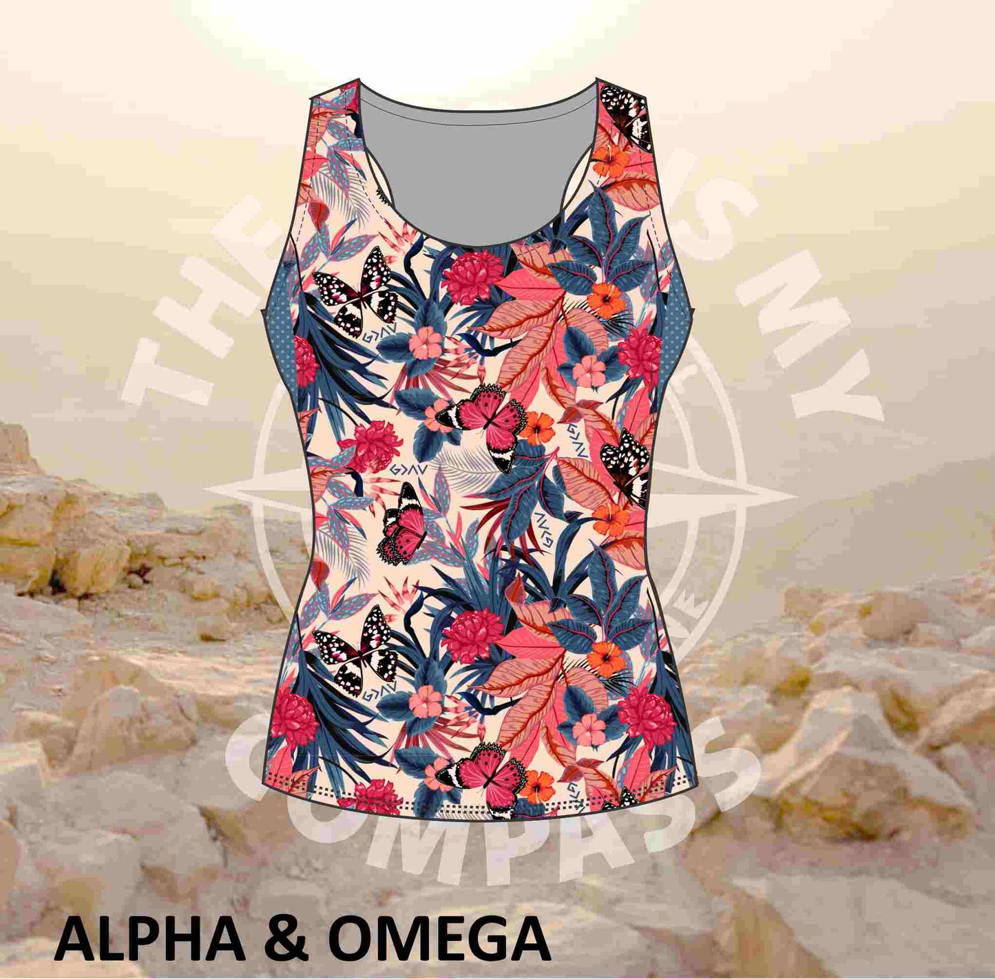 Alpha & Omega God is Great Run Vest