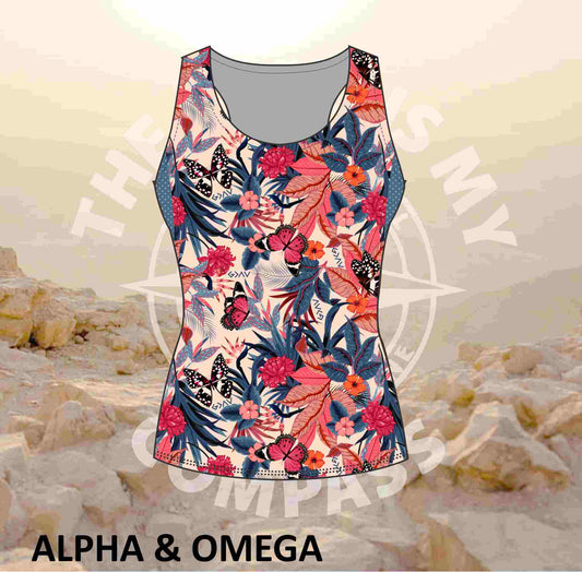 Alpha & Omega God is Great Run Vest