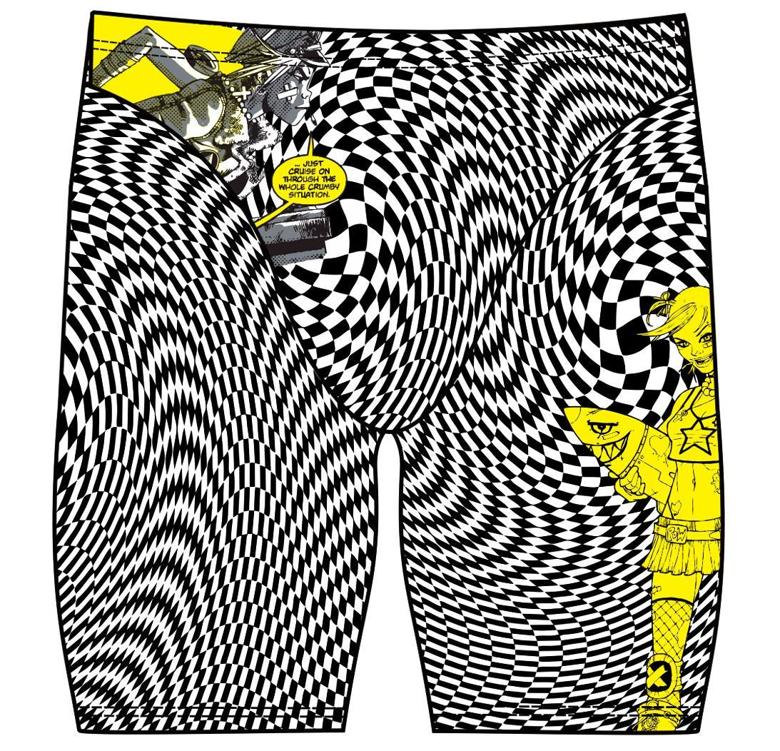 Male jammer swimsuit- Tank G - DG apparel competitive swimwear lifesaving waterpolo south african flag swimwear triathlon running