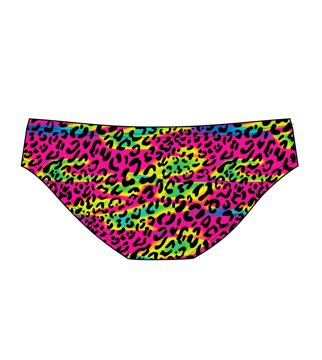 Male brief swimsuit - Psychedelic Animal  (3532)