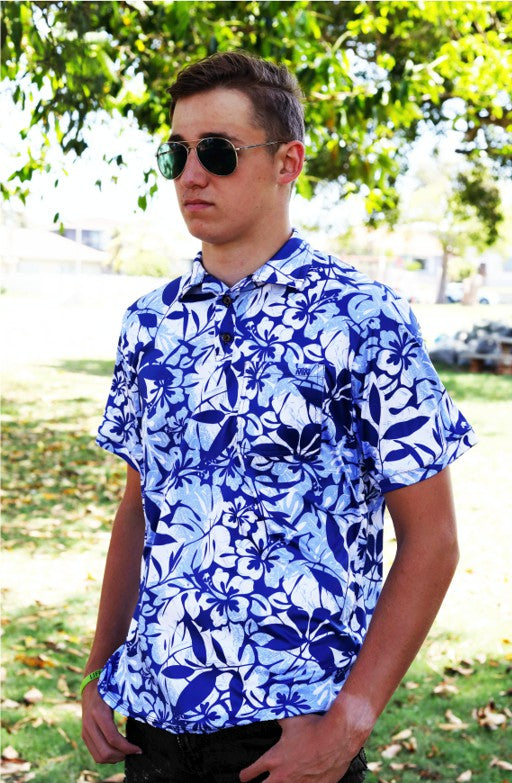 Male Maui Printed Golf Shirt (3460)