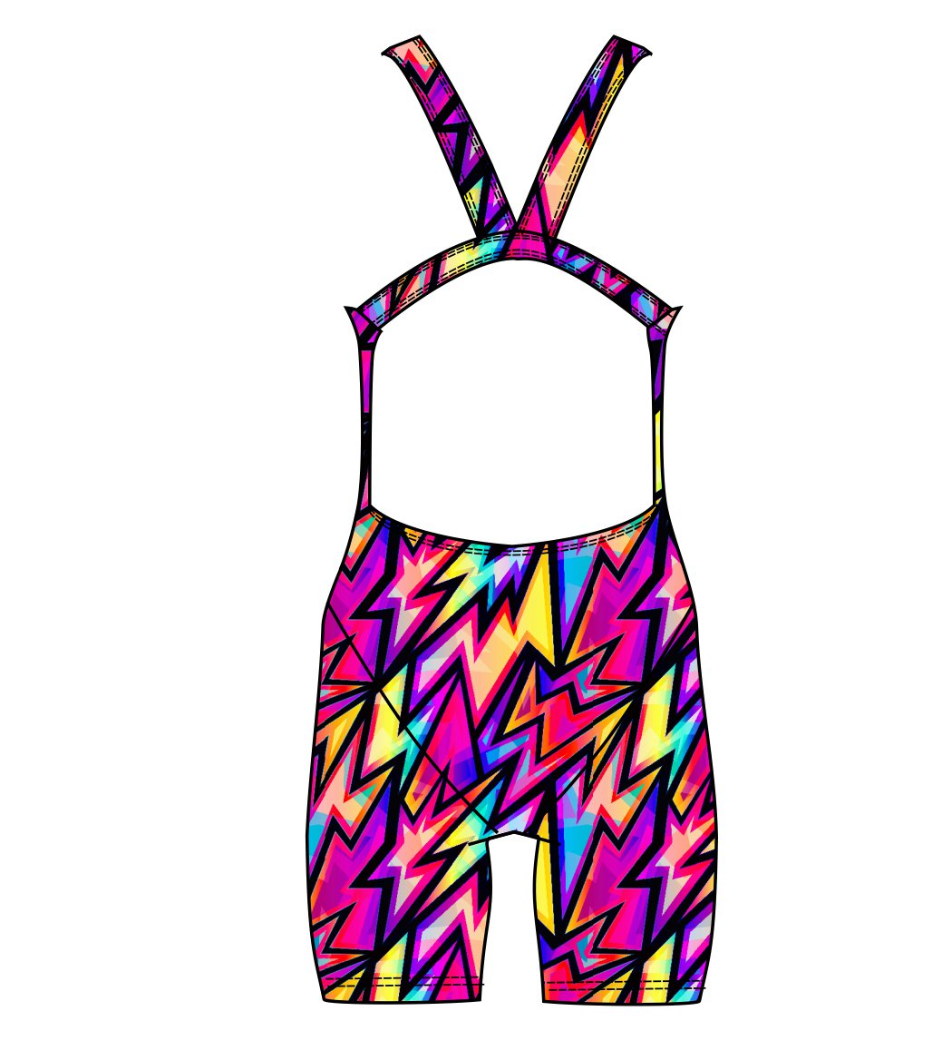 Women's Kneeskin Swimsuit – Flash Print | Martin West Designs