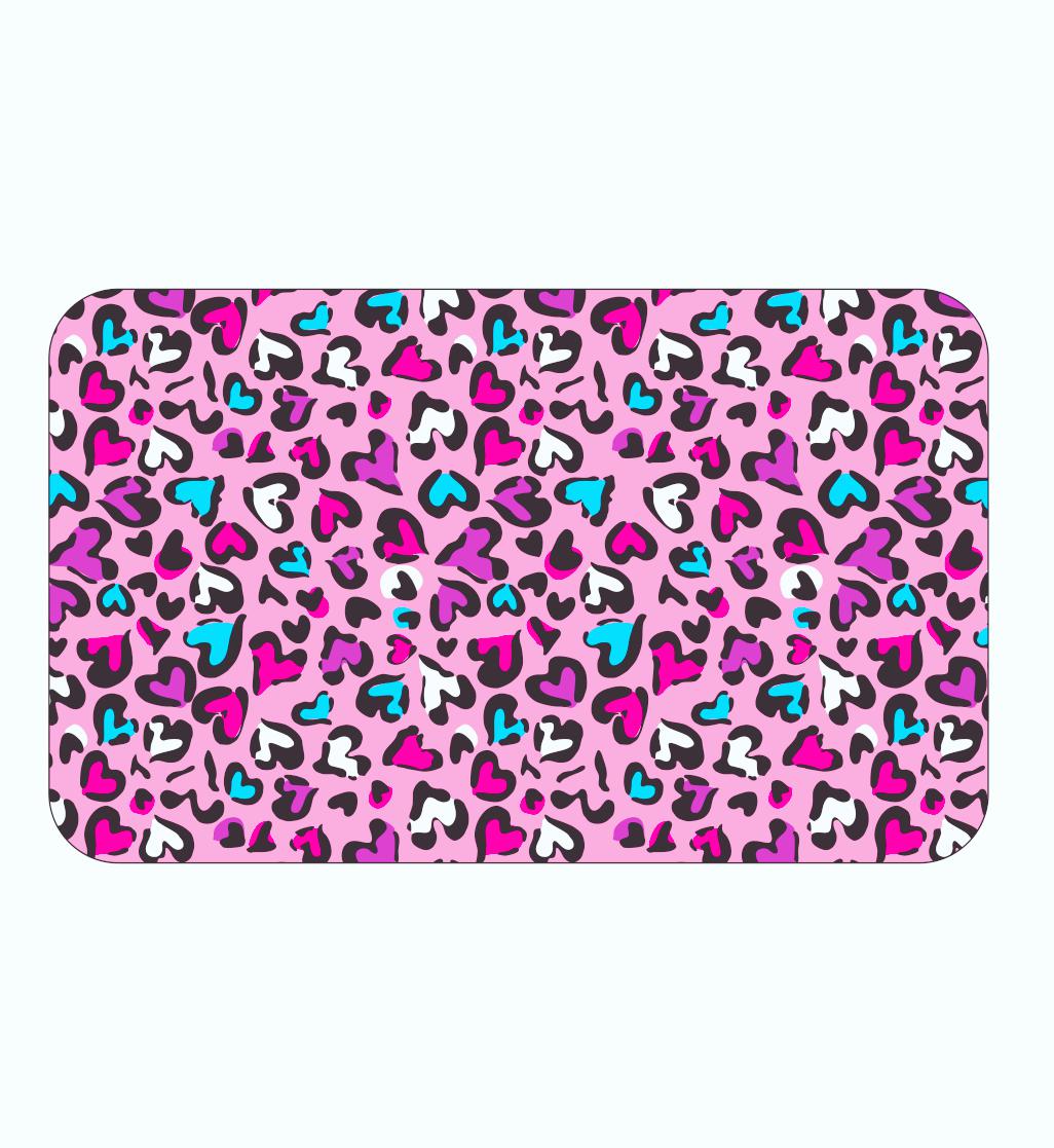 Love Leopard Microfiber Towel (3228)