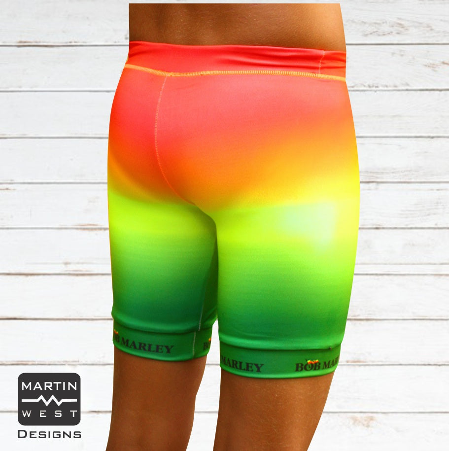 Male Bob Marley run/paddle shorts