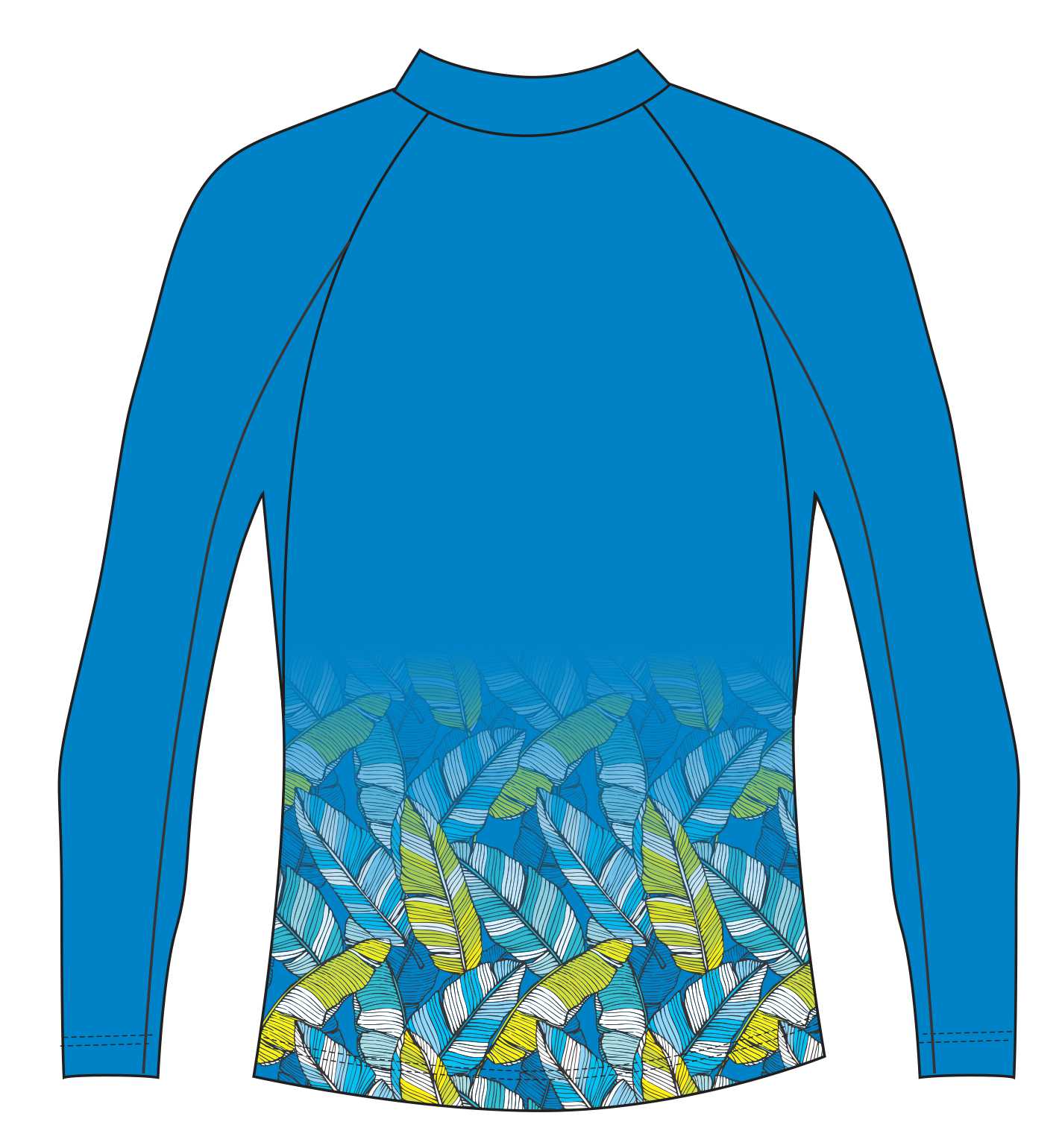 Banana Leaf Rash Vest