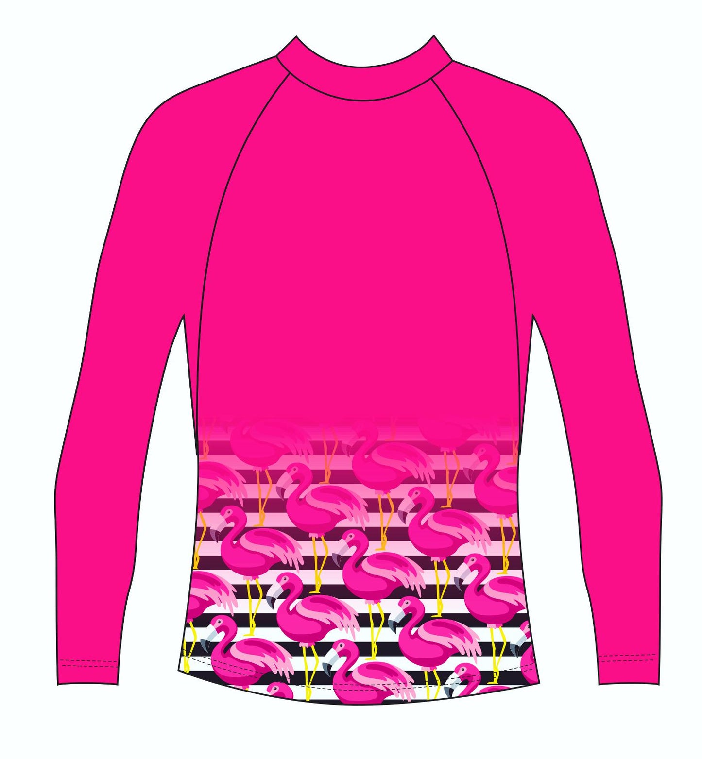 Flamingo Rash Vest