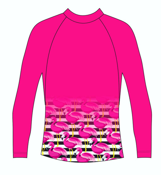 Flamingo Rash Vest (3083)