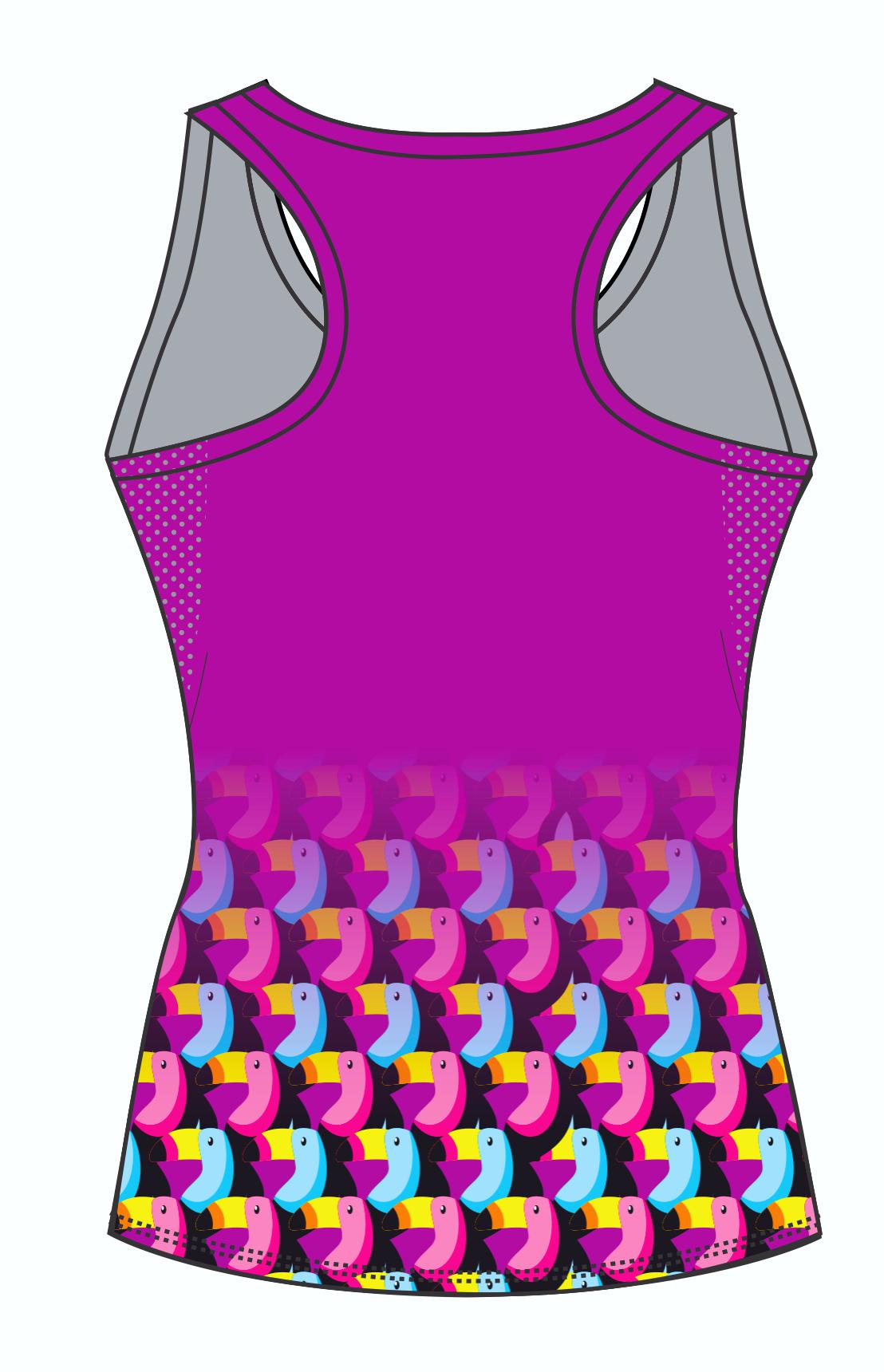 Female Toucan Running Vest (3082)