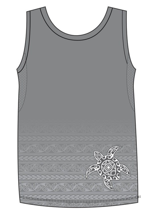 Male Tattoo Turtle Run Vest (3098)