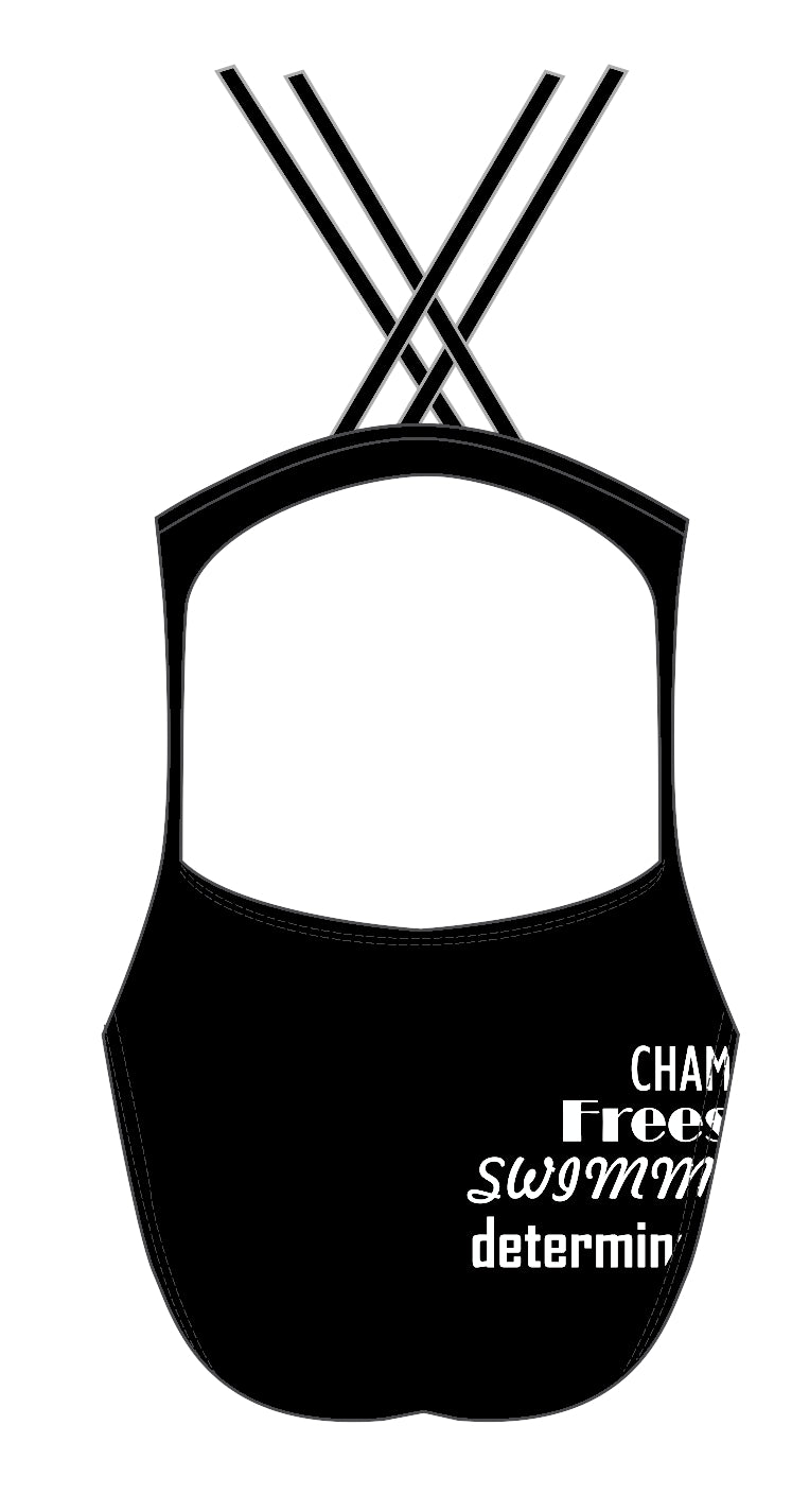 Female fastback swimsuit - Royal Fins Aquatics