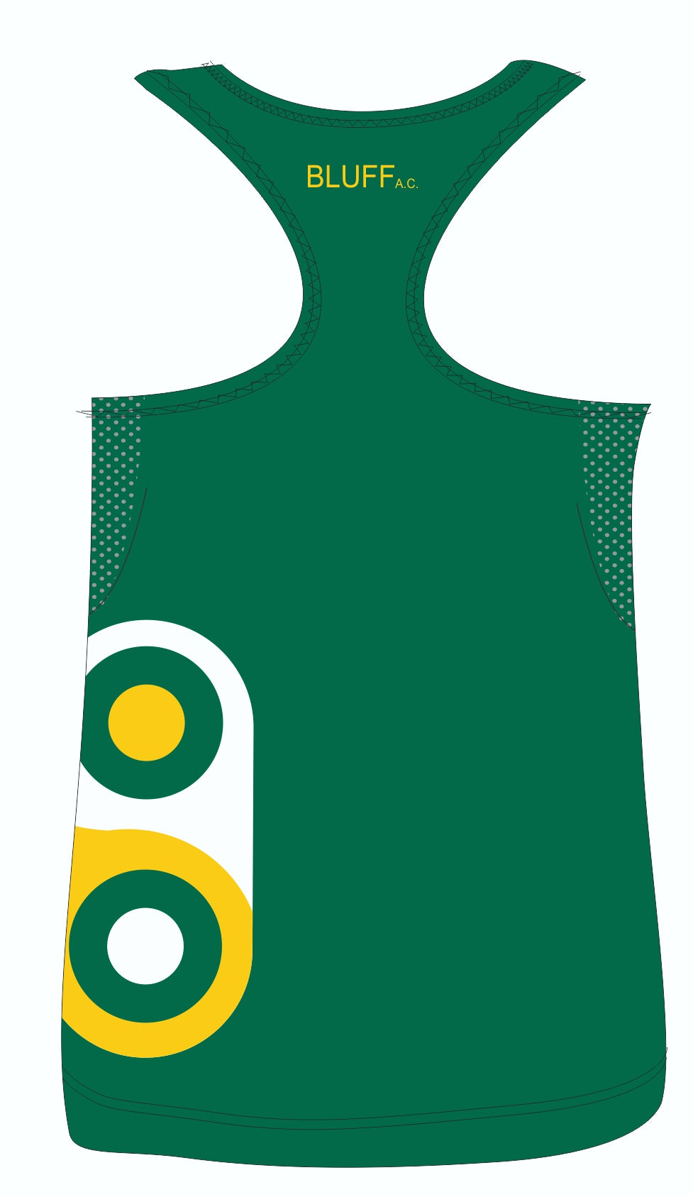 Bluff A.C. active female run vest