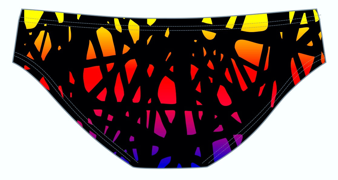 Male brief swimsuit - Neon Web (2889)