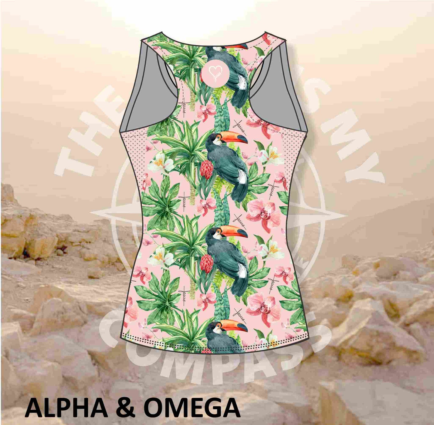 Alpha & Omega Garden of Eden Run Vest